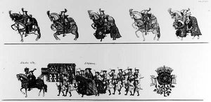 馬上槍試合（138677-78を参照） 作： French School